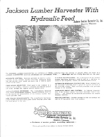JLH with hydraulic feed brochure